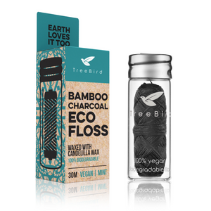 Bamboo Charcoal Eco Floss (Vegan)